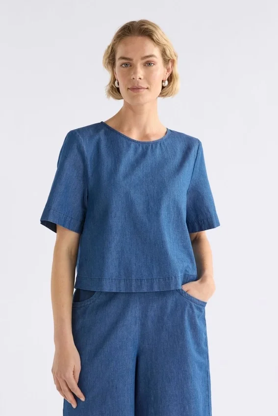 Denim Honnor-top Denim Honnor-top