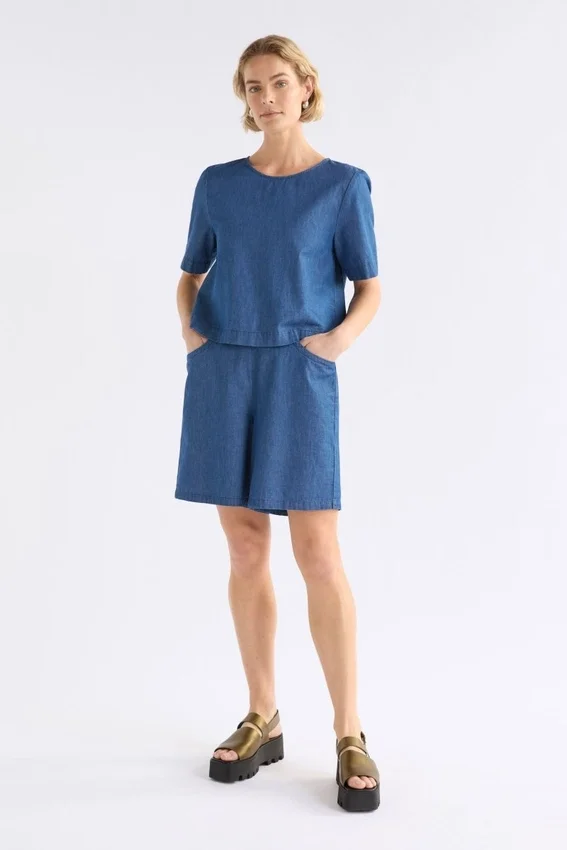 Denim Honnor-top Denim Honnor-top