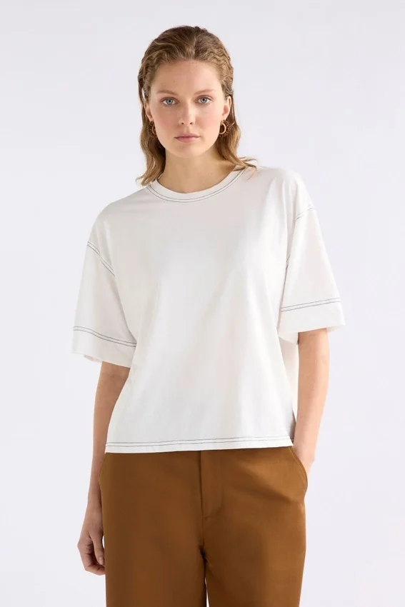 Famke T-shirt Vit Famke T-shirt Vit