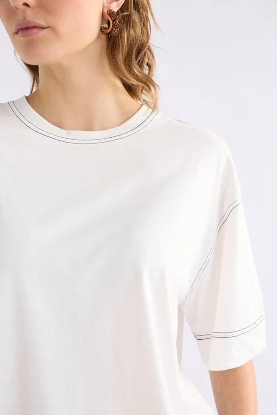 Famke T-shirt Vit Famke T-shirt Vit