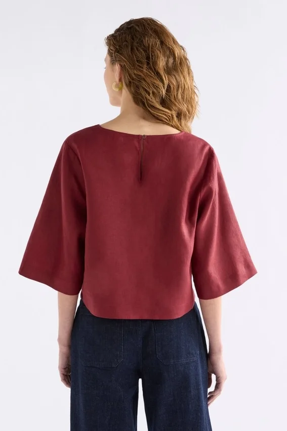 Llinen Light V-ringad topp Llinen Light V-ringad topp