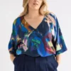 Moda V-ringad topp