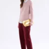 Nevis Merino-tröja i färgen Blush Nevis Merino-tröja i färgen Blush
