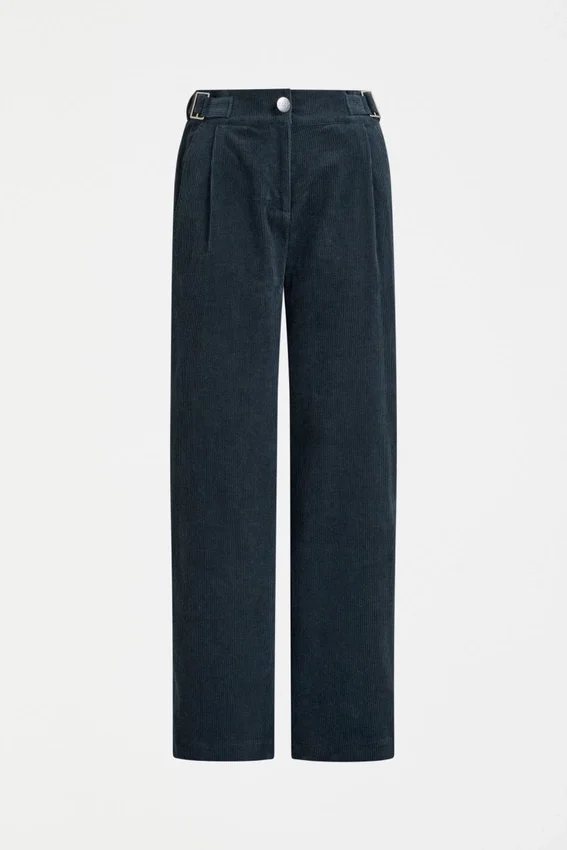 Noemi-byxor i corduroy, färg: Carbon Noemi-byxor i corduroy, färg: Carbon