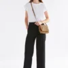 Plissi Crossbody-väska Plissi Crossbody-väska